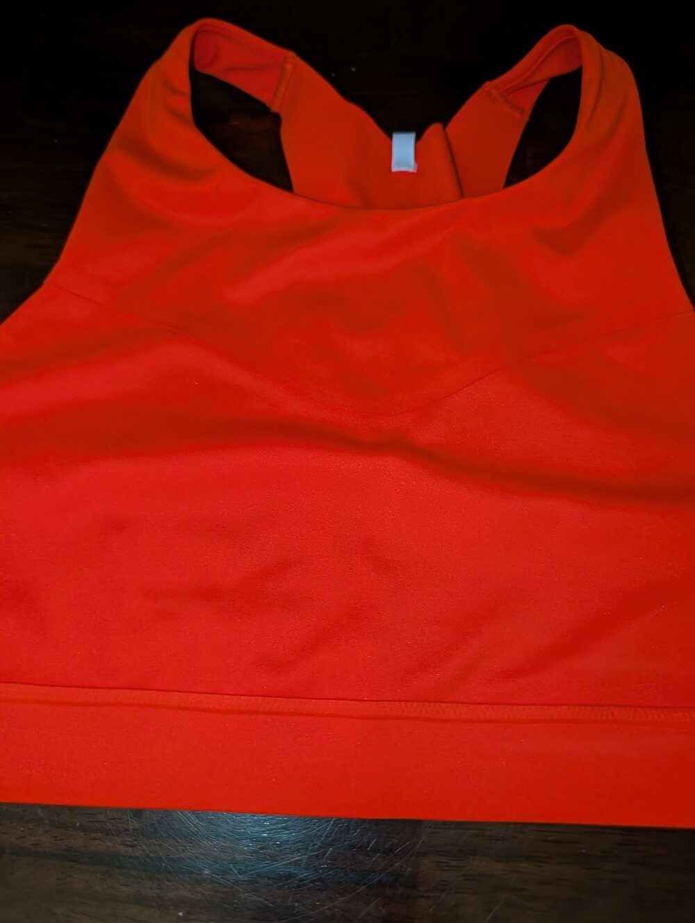 Brooks Dare Women's Bright Red Sports Bra Gym Active Run High Support